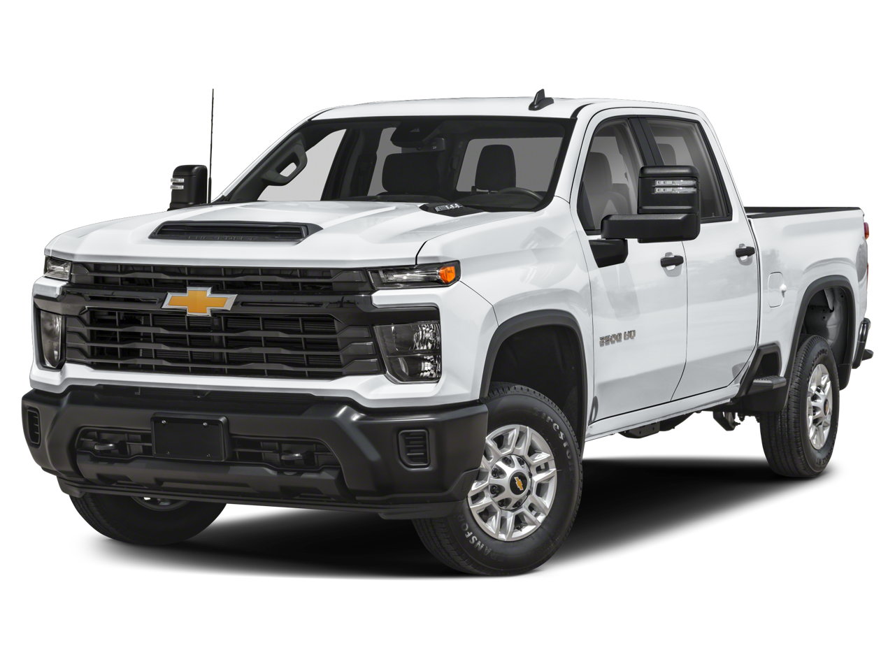 2025 Chevrolet Silverado 2500 HD ZR2 in Slate Gray Metallic — front three-quarter view