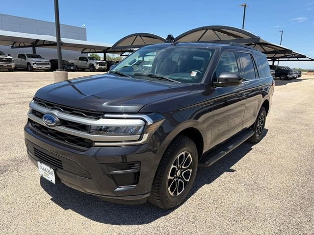 2024 Ford Expedition XLT in Dark Matter Pc — front three-quarter view