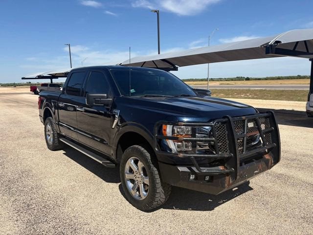 2022 Ford F-150 — rear three-quarter view