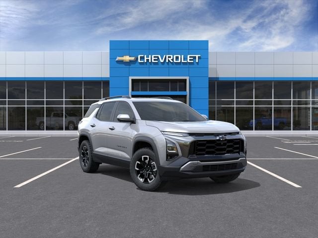 2027 Chevrolet Equinox AWD ACTIV in Sterling Gray Metallic — front three-quarter view